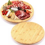 2 Pack Lazy Susan Rotating Turntable Organizer Wooden Charcuterie Board .... Fixed Price $106.27.