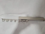 Rev Shelf Sidelines Slide Out Belt Rack Hooks Classic Closet Satin Nickel. Fixed Price $35.00.
