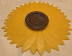 Charles Viancin Yellow Sunflower Silicone Airtight Seal Storage Lid 11 Diameter. Fixed Price $12.87.