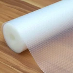Clear Non Adhesive Plastic Kitchen Drawer Cabinet Shelf Liner 12X240 Inch Mat. Fixed Price $26.70.