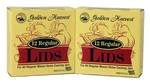 Golden Harvest Regular Canning Lids Packs Of 12 (24 Mouth,. Fixed Price $14.99.