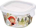 Heat-resistant Storage Container Shinji Kato Precious Red Hood Squar Ss 200ML. Fixed Price $28.41.