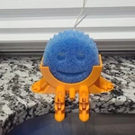 *choose Color* 3D Printed Sponge Daddy Holder Kitchen Organization Smiley Face. Fixed Price $10.00.
