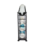 San Jamar C8504WF Wireworks Cup Dispenser & Lid Organizer. Fixed Price $199.63.