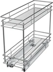 Lovmor Pull Out Cabinet Organizer And Storage (5" W X 21" D) 2-TIER She. Fixed Price $86.54.