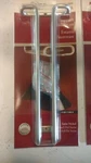 Rev-a-shelf Stemware Holder 16IN Brass Partno 3150-11SN-5 By Nos. Fixed Price $15.99.