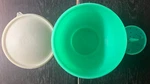 Jadeite Tupperware Lettuce Crisper Keeper 1424-2 With Spike And Lid 1425-3 Usa. Fixed Price $12.00.