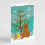 Carolines Treasures BB4220GCA7P 5 X In. Merry Christmas Tree Cocker Spaniel.... Fixed Price $25.12.
