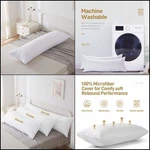 Acanva Fluffy Bed Sleeping Side Sleeper Body Pillow Insert, Extra-long 20" 72". Fixed Price $48.35.