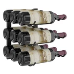 Vintageview Series Wine Rack, Triple Depth Metal, 9 Bottles Satin Black WS13-K. Fixed Price $30.00.