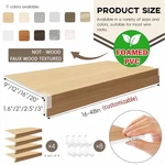 Vollenc 4PCS Rack Covers For Shelves, Wires Shelf Cover, 24X16. Fixed Price $40.00.