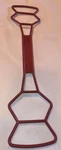 Vintage Tupperware #1365-9 Replacement Handle Only 13.5 Paparika Red. Fixed Price $7.00.
