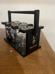 Bamboo Rack Fits Tipsy Gentleman Whiskey Tequila Spirit Glass & Glencairn. Fixed Price $17.99.
