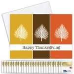 Thanksgiving For Business & Family (autumn Trees) Greeting Set Pac.... Fixed Price $46.01.