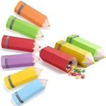 48 Pcs Pencil Appreciation Gift Boxes For Teacher's Day Paper Treat Ca.... Fixed Price $40.65.