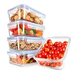 Nutrichef 10-PIECE Superior Glass Food Storage Containers Set (5 +.... Fixed Price $52.99.