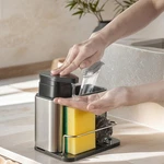 Libodour Soap Dispenser For Kitchen & Bathroom SINK,3-IN-1 Sponge Holder .... Fixed Price $29.98.