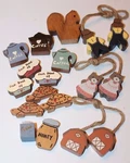 Fresh Bread Coffee Honey Tissue Box Wooden Shapes Craft Decorative 18 Pcs. Fixed Price $8.23.