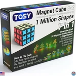 Tosy 3X3 Cube 240 Magnetic Pieces, 7-IN-1 Puzzle Building Set, Stem Toy. Fixed Price $64.73.