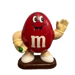 Vintage M&ms Candy Dispenser Mars 1992 Red Hand Lever Collectible Plastic 10. Fixed Price $10.49.