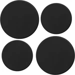Reston Lloyd Electric Stove Burner Covers, Set Of 4, Black, 10" X 0.5" (le. Fixed Price $33.06.