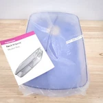 Tupperware Rock Serve Divided Container 3990A-2 Microwave Reheatable Blue. Fixed Price $19.99.