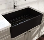 Bocchi 1138-0120 Classico Farmhouse 30" Single Kitchen Sink- Black 1138-004-0120. Fixed Price $999.99.