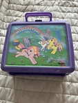 Collectors My Little Pony Plastic Lunch Box With Unmatched Thermos Distressed**. Fixed Price $15.59.