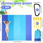 Waterproof Sandproof Beach Mat Cleaning Household Reusable Handy. Fixed Price $13.74.