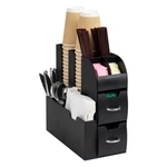 Mind Reader Cup And Condiment Station, Countertop Organizer, Coffee Bar, Kitc.... Fixed Price $27.24.