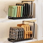 Housolution 2 Pack Baking Tray And Cookie Sheet Organizer, Cutting Board Orga.... Fixed Price $29.05.