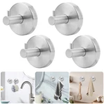 4 Pcs Waterproof Suction Hook Bathroom Vacuum Wall-mount Towel Hanger Punch-free. Fixed Price $12.34.