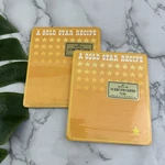 Hallmark Vintage 80S Gold Star Recipe Cards Set Of 2 New Sealed Orange Blank. Fixed Price $19.99.