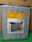 Our Table Quilted Stemware Storage Case In Grey. Fixed Price $26.00.