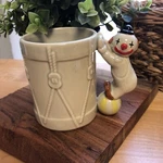 60S Highland Pharmacy Haverhill Clown Porcelain Mug/planter/pencil Holder Nwt. Fixed Price $20.99.