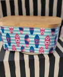 Butler & Chef Porcelain Large Butter Dish W/ Lid. Fixed Price $19.55.