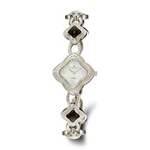 Ladies Charles Hubert Black Agate/white Howlite Bracelet Watch. Fixed Price $216.95.