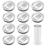 Joyclub 10 Pack Skinny Tumbler Replacement Lids Fit For Clear. Fixed Price $18.98.