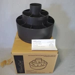 The Pampered Chef Black Tool Turn About Carousel #2171 Utensil Holder Caddy New. Fixed Price $59.94.