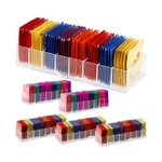 6 Pack Tea Bag Organizer, Clear Plastic Holder With Adh... Usa Fast Ship. Fixed Price $38.43.