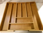 Inter Design Expandable Bamboo Drawer/flatware Organizer - 6 To 8 Compartments. Fixed Price $22.99.