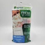 Foodsaver Bpa-free Vacuum Zipper Bags, 1-QUART Size, 18 Count New. Fixed Price $14.99.