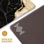 Aspmiz Marble Kitchen Rugs Set 2 Waterproof Cushioned Anti Fatigue. Fixed Price $51.00.