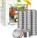 48PCS Canning Lids With Rings Wide Mouth, Premium Mason Jar Bands/ri. Fixed Price $22.99.
