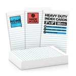 Home Advantage Vertically Ruled Mini Index Cards, Note 3X5, Blue,white. Fixed Price $14.76.