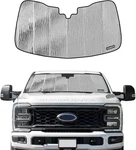 Windshield Sun Shade Ford 2023-2025, Silver(astraguard). Fixed Price $60.97.