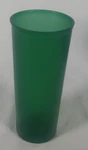 Sheer Teal Tupperware Tumbler 16 Oz Cup 6-1/2 In Tall. Fixed Price $12.95.