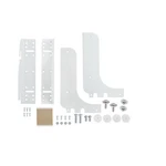 Rev-a-shelf Rv Dm Kit Heavy-duty Door Mounting Pullout Waste Containers Wht. Fixed Price $38.20.
