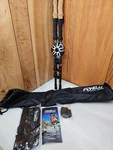 Foxelli Trekking Poles Lightweight Universal Black New Bag. Fixed Price $69.99.