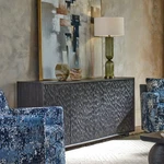 Uttermost 50168 Stevenson 34"W Door Wood And Veneer Accent Multi-toned. Fixed Price $2700.00.